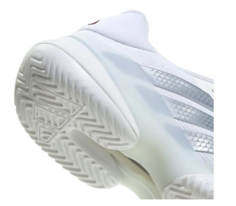 adidas Men's Barricade 14 Tennis Shoe White/Silver