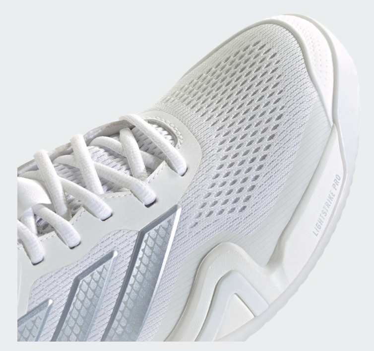 adidas Men's Barricade 14 Tennis Shoe White/Silver
