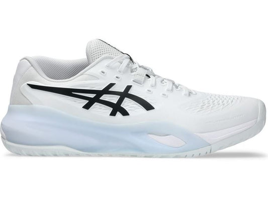 Asics Men's Resolution X Wide White/Black Tennis Shoe