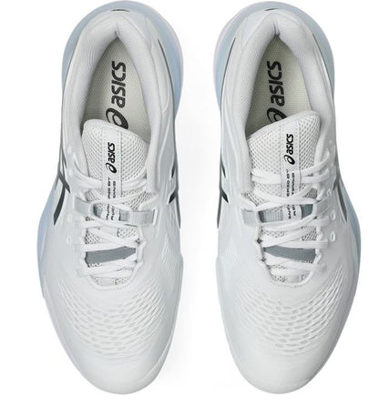 Asics Men's Resolution X Wide White/Black Tennis Shoe