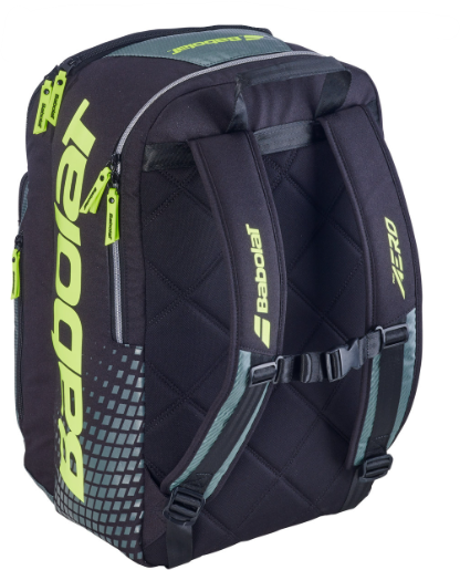 Babolat Pure Aero Tennis Racquet Backpack 2026 Metallic Grey/Black/Fluo Yellow
