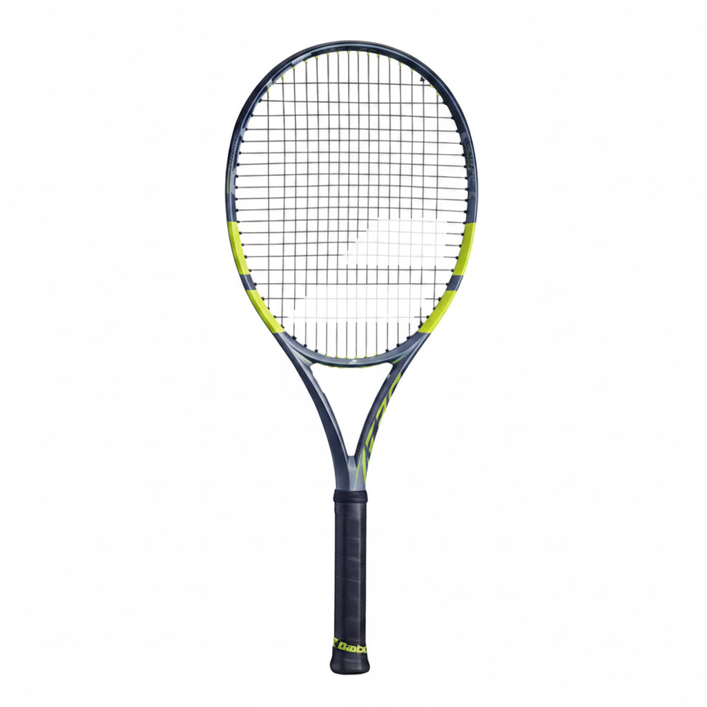 Babolat Pure Aero 100 Gen 9 tennis racquet – full frame view, yellow and black design