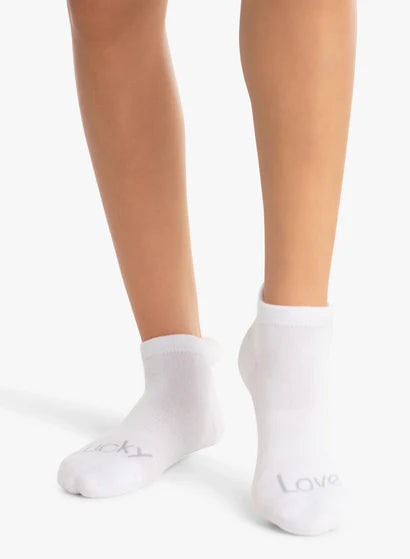 Lucky Pom Pom Low Cut Socks CS03-102 White
