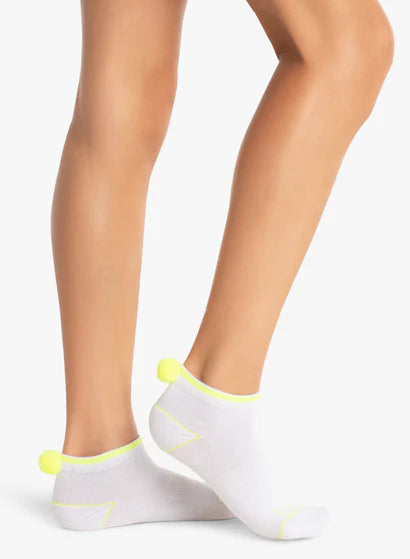 Lucky Pom Pom Low Cut Socks CS03-955 Multi Bright