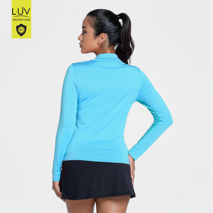 Lucky In Love Free Play Zip Long Sleeve CX034