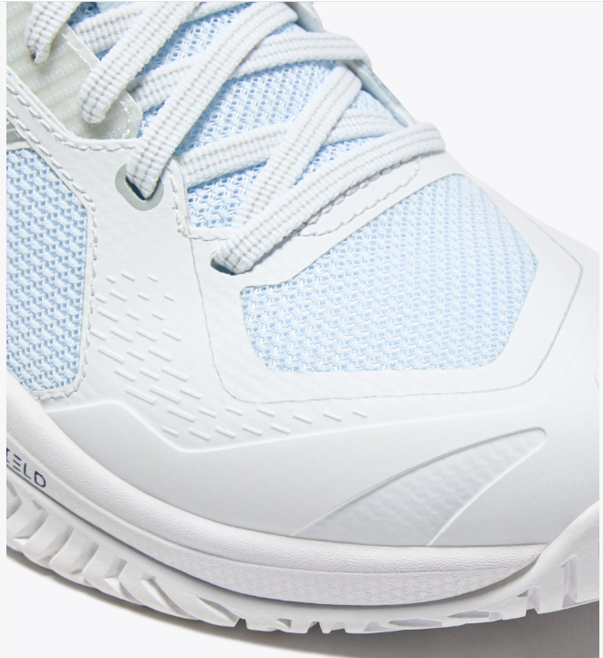 Diadora Women’s Blushield Torneo 3 AG White/Silver