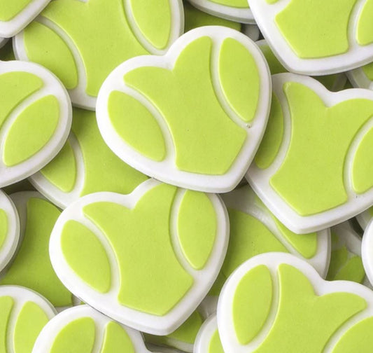 Fuzy Love Heart Dampener