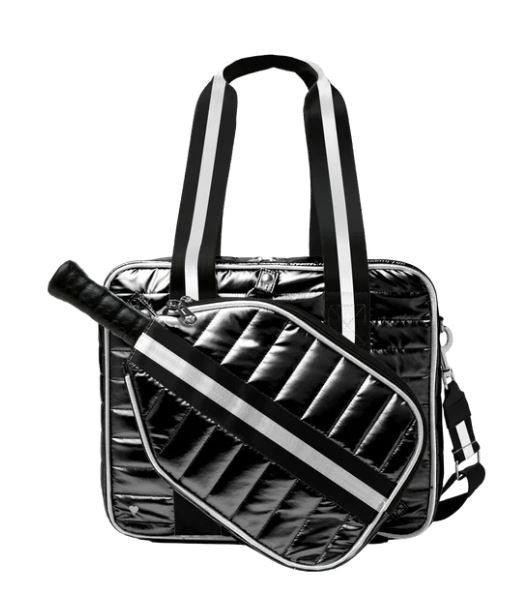 Glove It PU Padded Pickleball Tote Bag Black