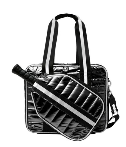 Glove It PU Padded Pickleball Tote Bag Black