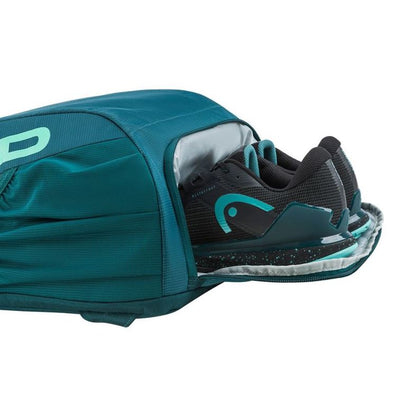 Head Tour Backpack 25L Green Tennis Racquet Backpack