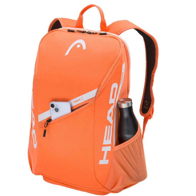 Head Tour Backpack 25L Orange Tennis Racquet Backpack