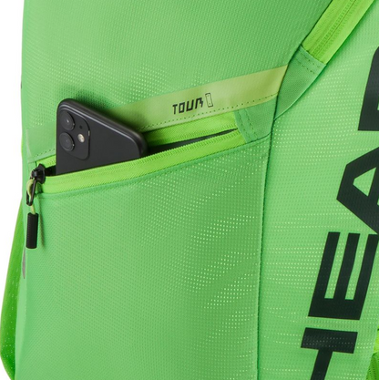 Head Tour Backpack 25L Sharp Green Tennis Racquet Backpack