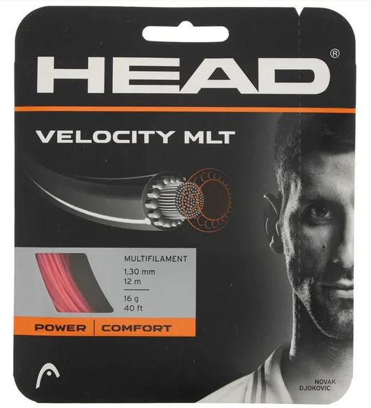 Head Velocity MLT 16g Pink Tennis String