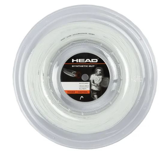 Head Synthetic Gut 16g White Tennis String