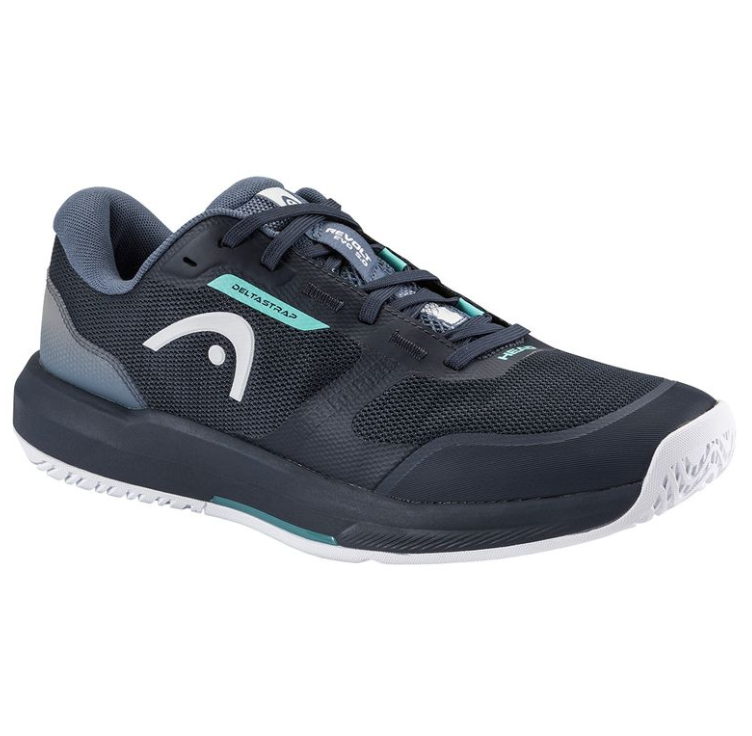 Head Men's Revolt Evo 5.0 Blueberry/Teal Tennis Shoe
