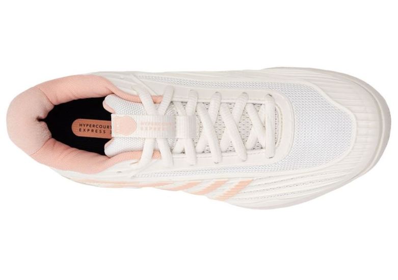K-Swiss Women's Hypercourt Express 3 Egret/Peach Parfait