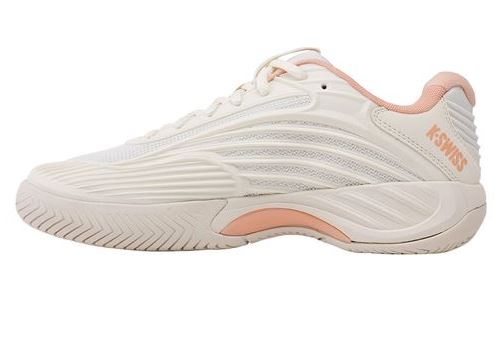 K-Swiss Women's Hypercourt Express 3 Egret/Peach Parfait