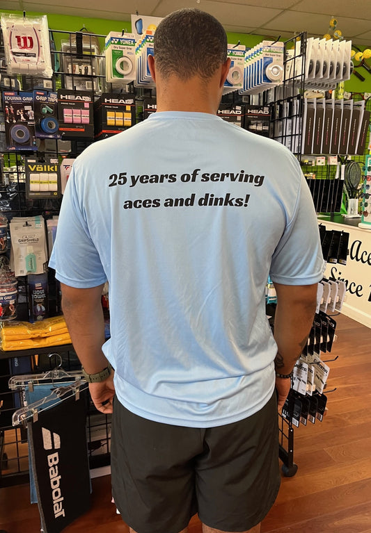 e-tennis 25 Year Anniversary Shirt