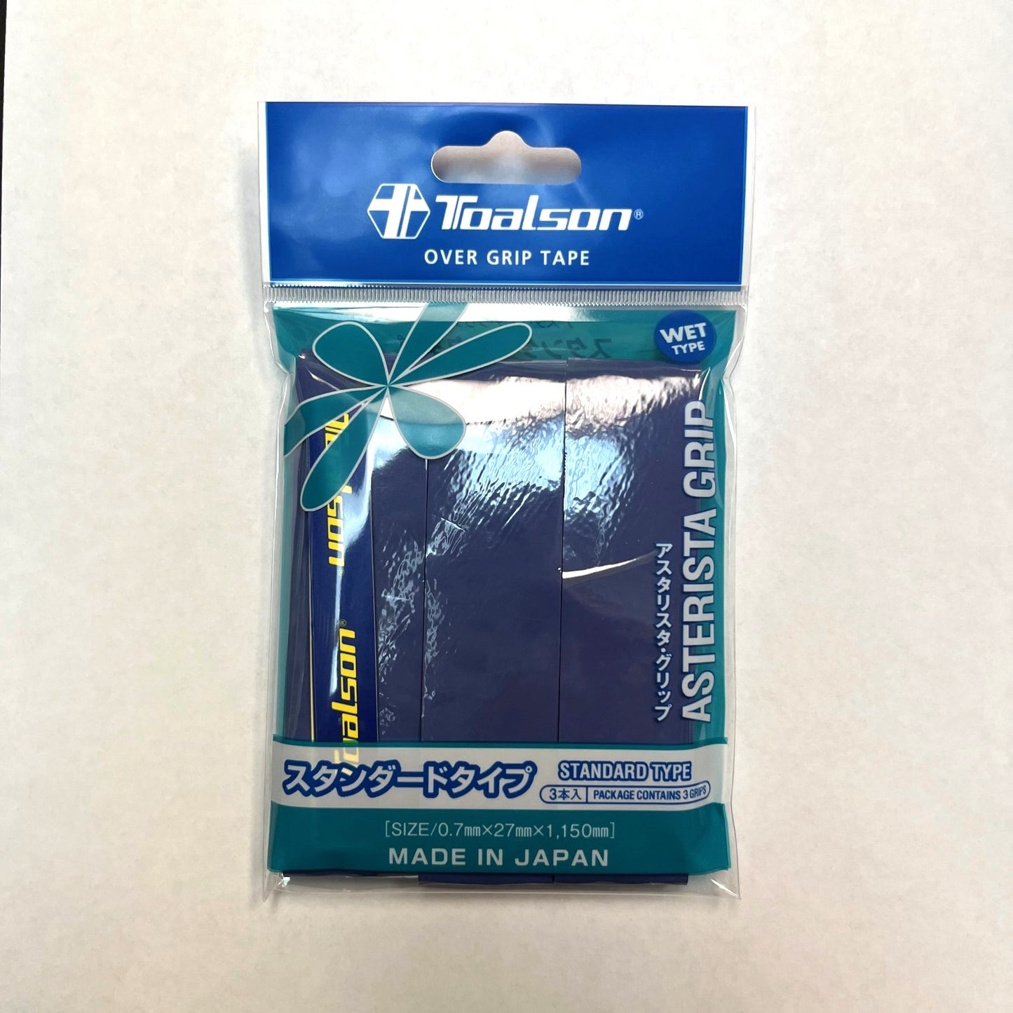 Toalson Asterista Wet Overgrip Tape (3 pack)