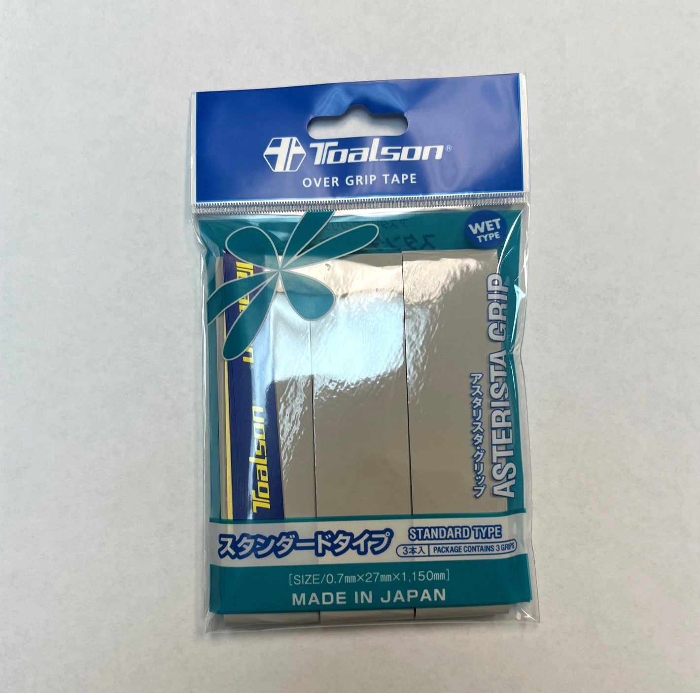 Toalson Asterista Wet Overgrip Tape (3 pack)