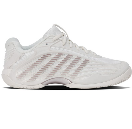 K-Swiss Women's Hypercourt Express 3 Blanc de Blanc/Rose Gold