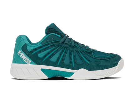 K-Swiss Men's Express Light 2 Pickleball Shoe Mediterranea/Blanc De Blanc/Baltic