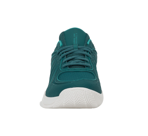 K-Swiss Men's Express Light 2 Pickleball Shoe Mediterranea/Blanc De Blanc/Baltic