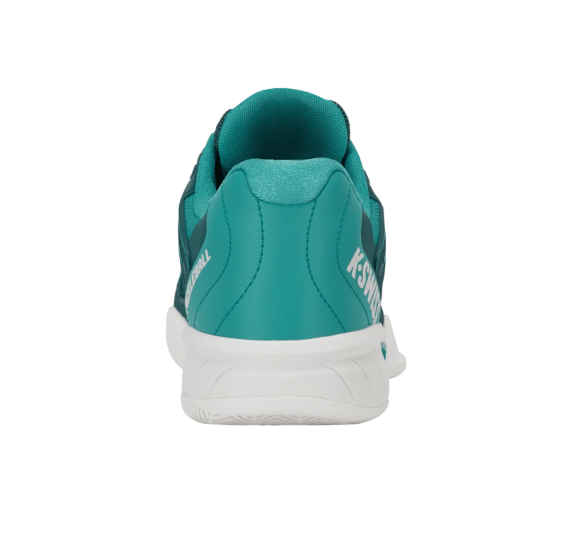 K-Swiss Men's Express Light 2 Pickleball Shoe Mediterranea/Blanc De Blanc/Baltic