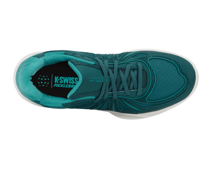 K-Swiss Men's Express Light 2 Pickleball Shoe Mediterranea/Blanc De Blanc/Baltic