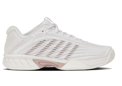 K-Swiss Varsity Hypercourt Express 3 Tennis Shoe White/Rosegold