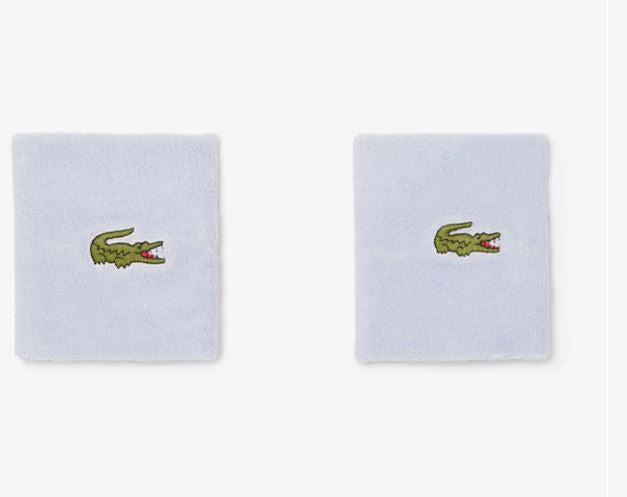 Lacoste Sport Stretch Jersey Wristbands Sky Phoenix Blue