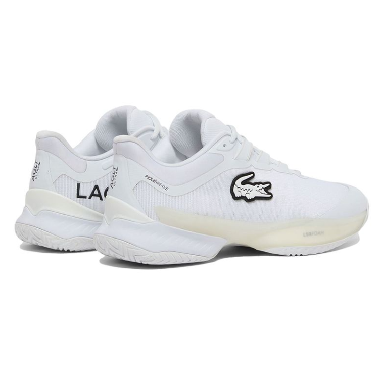 Lacoste Men's AG-LT Ultra White/White Tennis Shoe