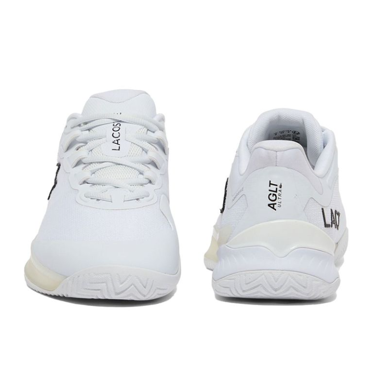 Lacoste Men's AG-LT Ultra White/White Tennis Shoe