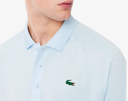 Lacoste Men's Regular Fit UV Protect Polo Light Blue