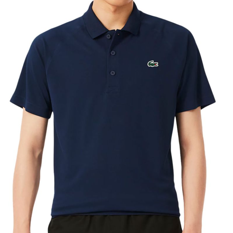 Lacoste Men's Regular Fit UV Protect Polo Navy
