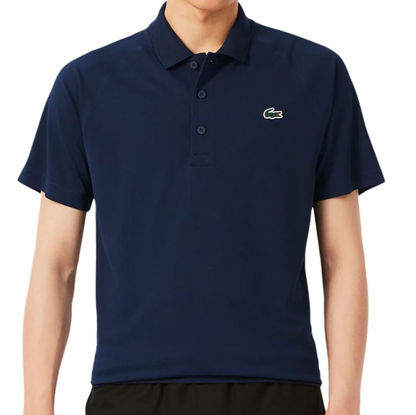 Lacoste Men's Regular Fit UV Protect Polo Navy