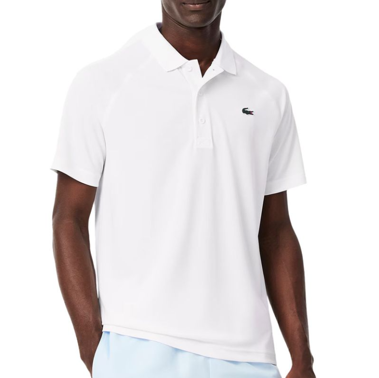 Lacoste Men's Regular Fit UV Protect Polo White