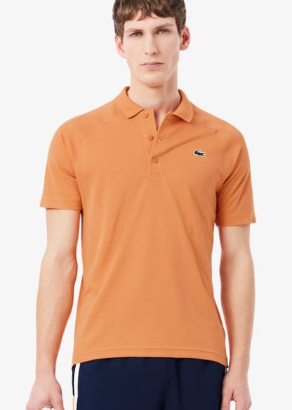 Lacoste Men's Regular Fit UV Protect Polo Orange