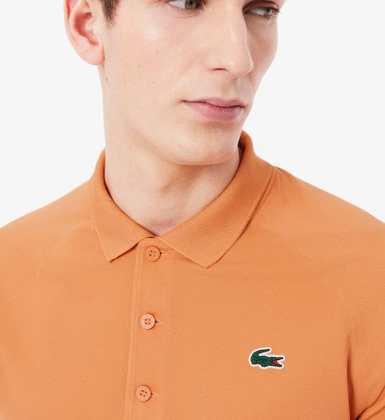 Lacoste Men's Regular Fit UV Protect Polo Orange