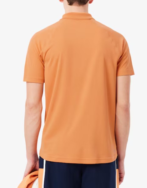 Lacoste Men's Regular Fit UV Protect Polo Orange
