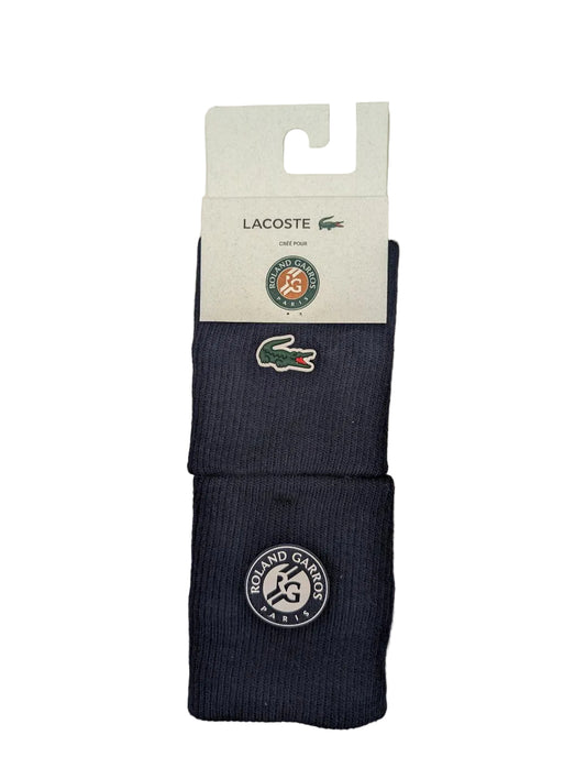 Lacoste Roland Garros Sport Stretch Jersey Wristbands Navy