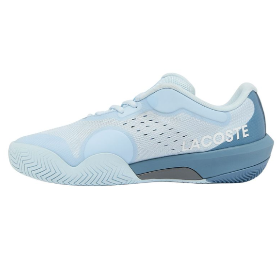 Lacoste Men's AG-LT EVO Tennis Shoe Light Blue/Blue