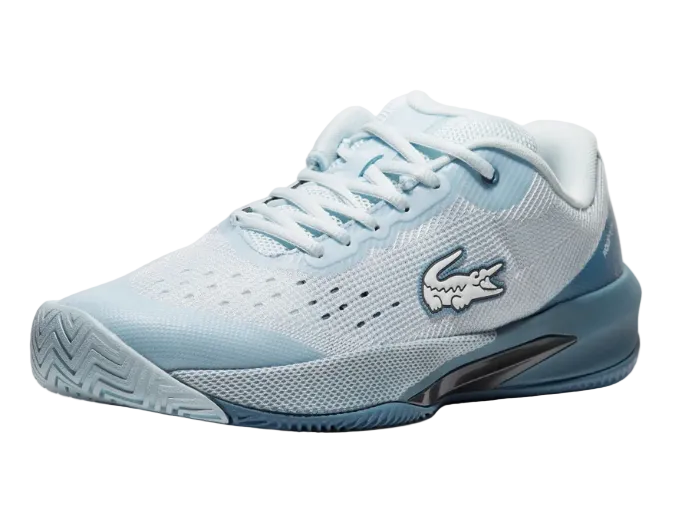 Lacoste Men's AG-LT EVO Tennis Shoe Light Blue/Blue