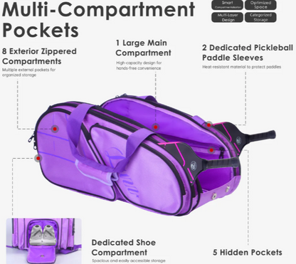 Luzz Outdoor Sports Pickleball Backpack