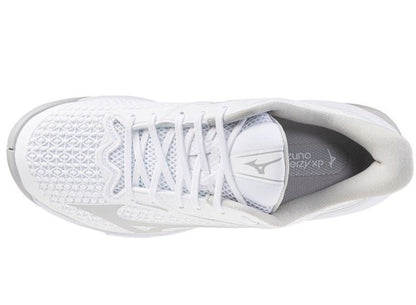 Mizuno Women's Wave Exceed Tour 7 Clay Court White/Harbor Mist