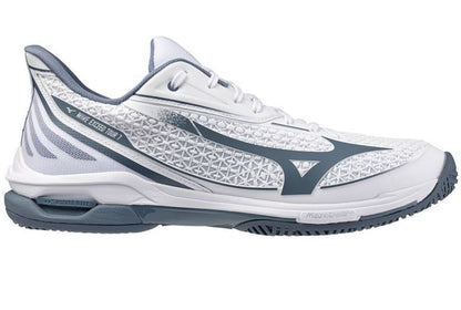 Mizuno Men's Wave Exceed Tour 7 Clay Court White/China Blue