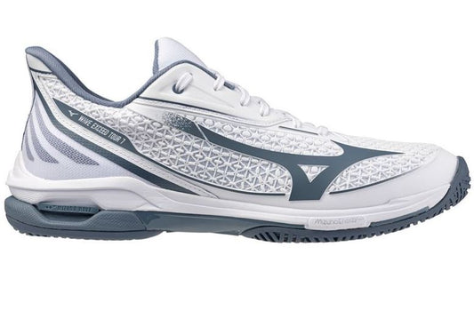 Mizuno Men's Wave Exceed Tour 7 AC White/China Blue