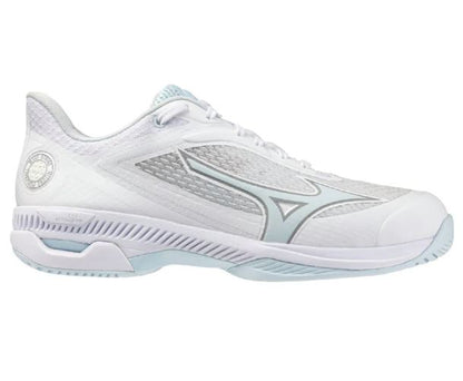 Mizuno Women's Wave Strike AC White/Ice Water