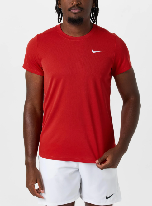 Nike Men's Court Victory Dri-FIT Top University Red