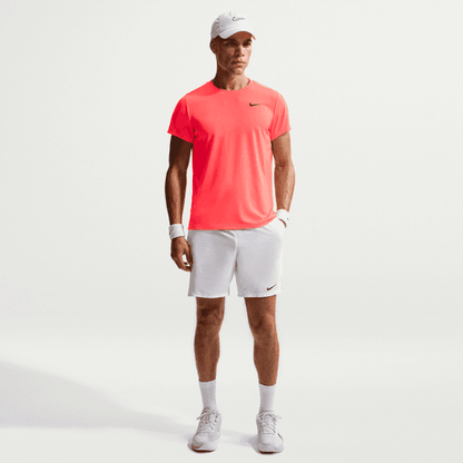 Nike Men's Court Victory Dri-FIT Top Hot Lava/Black